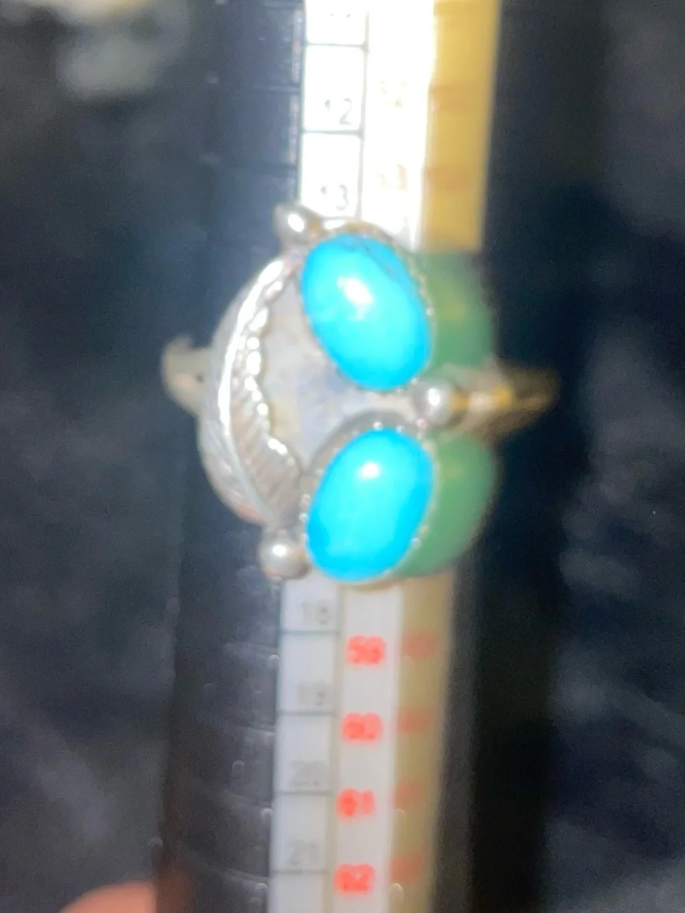 Womens size 7.5 sterling ring